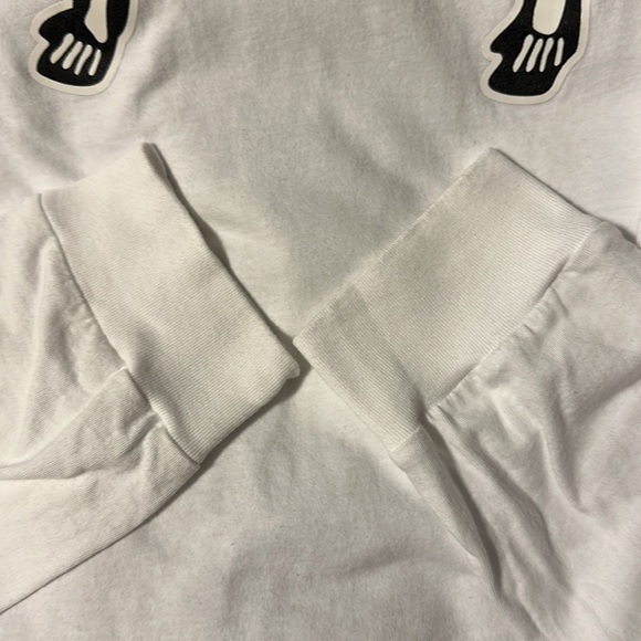 Victoria’s Secret PINK Not Your Boo Long Sleeve Top - Glow In Dark Skeleton - Picture 11 of 11